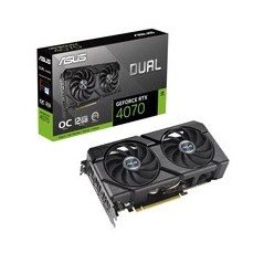 ASUS Dual GeForce RTX 4070 EVO 12GB OC Edition - Unleash Ultimate Gaming Performance & Stunning Graphics!